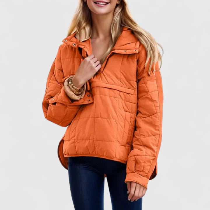 Veronika  – Voděodolná oversized mikina s kapucí