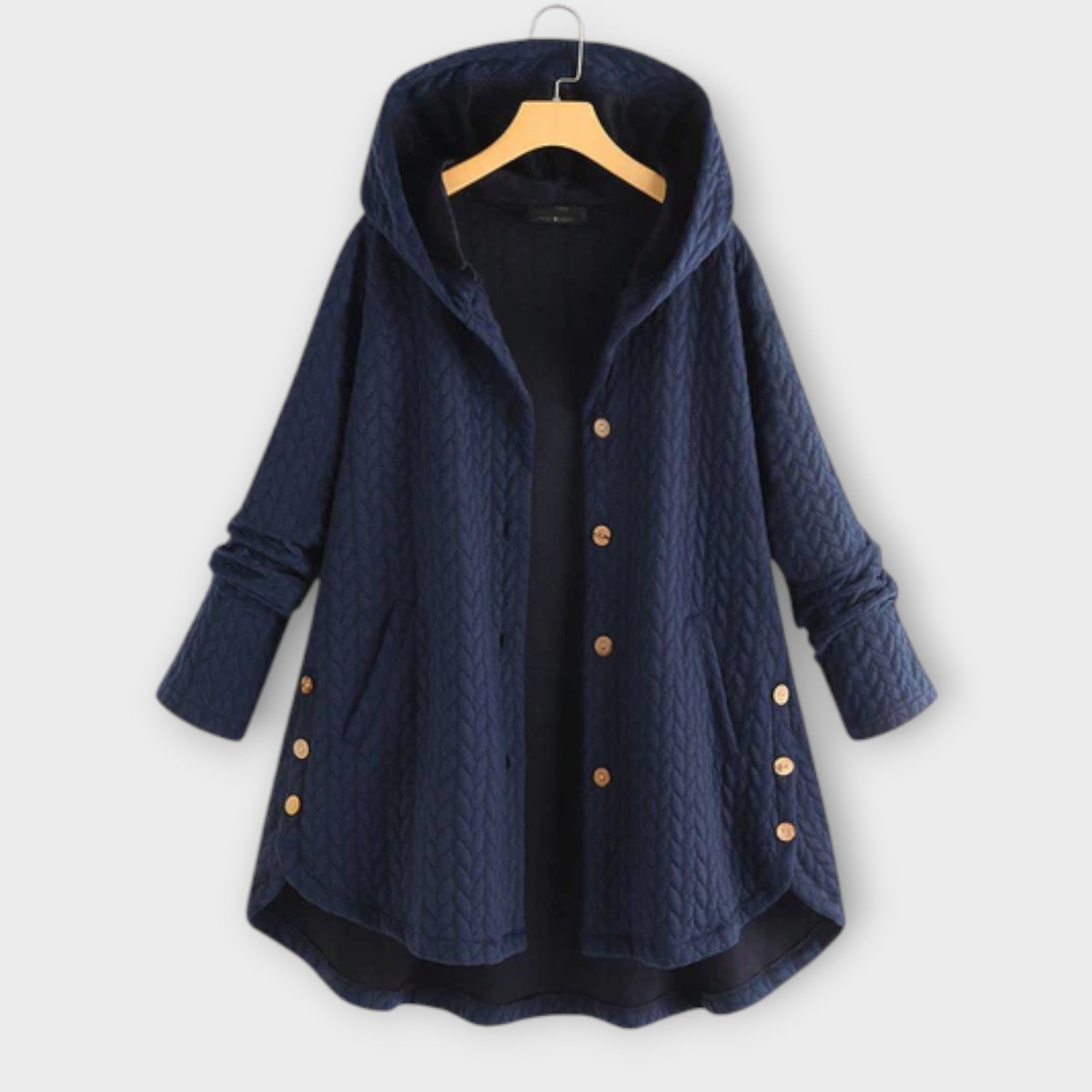 Leslie - Teplá Button-Up Bunda