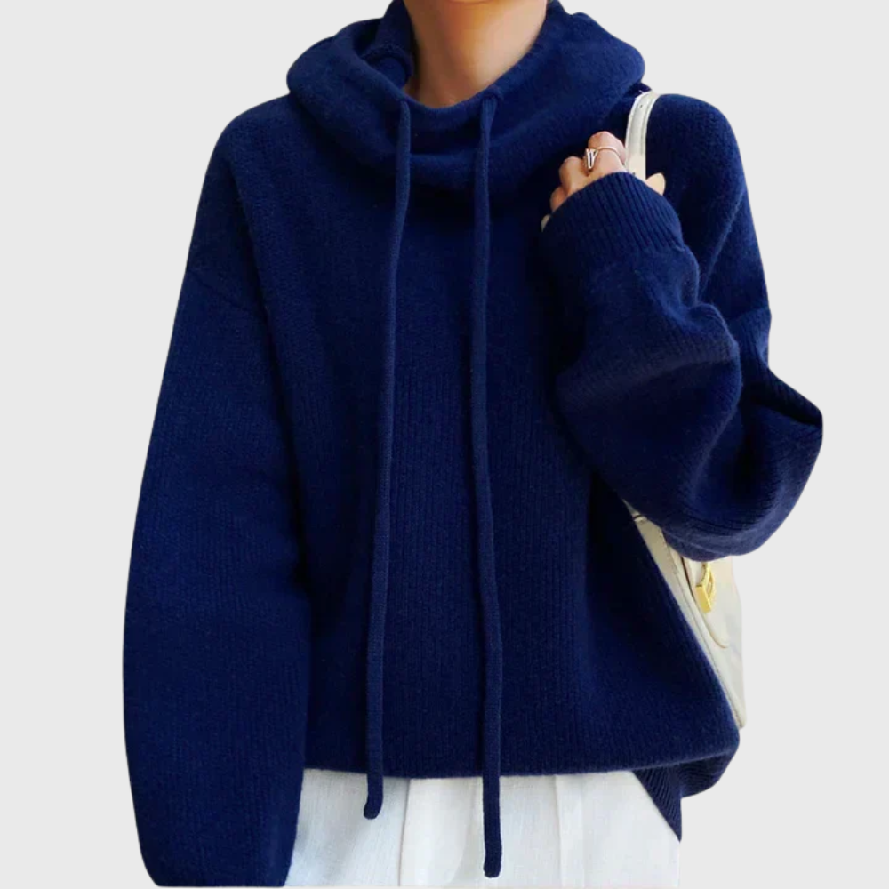 Eden - Turtleneck with drawstring