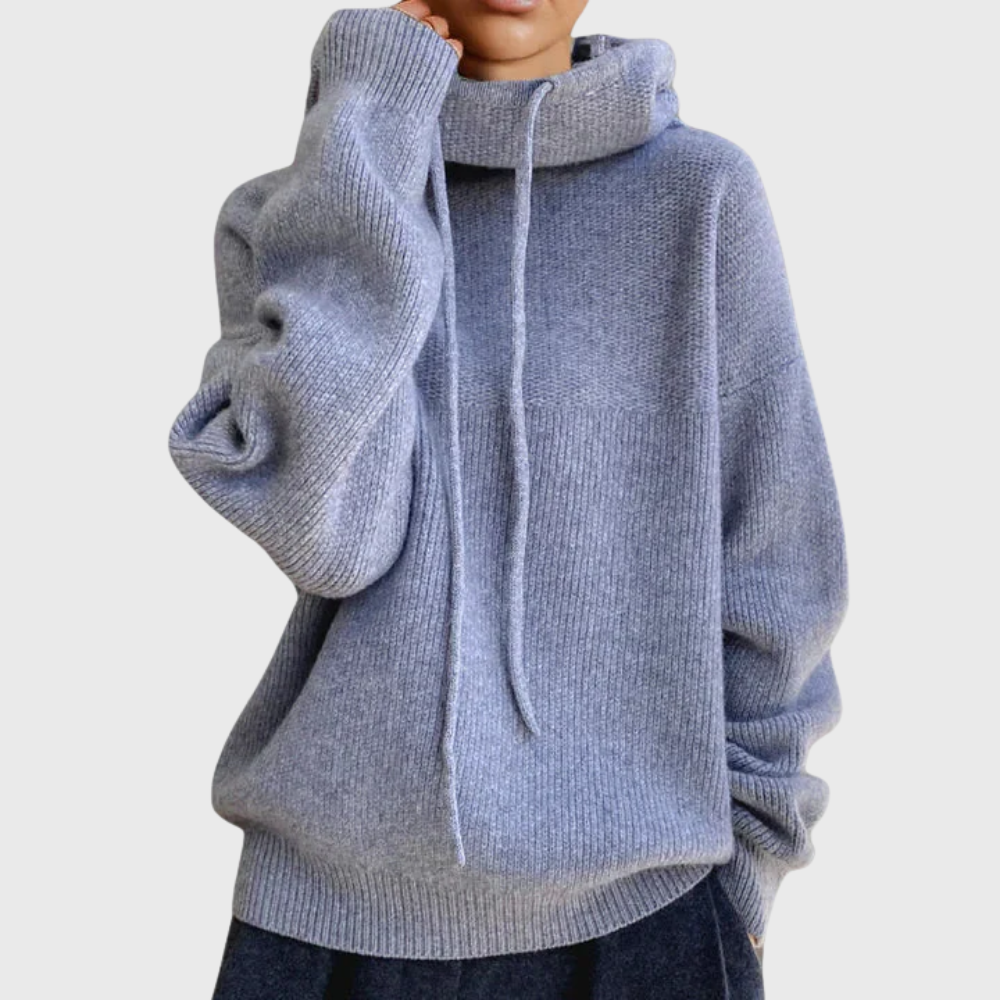 Eden - Turtleneck with drawstring