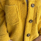 Nora | Teddy bunda na knoflíky