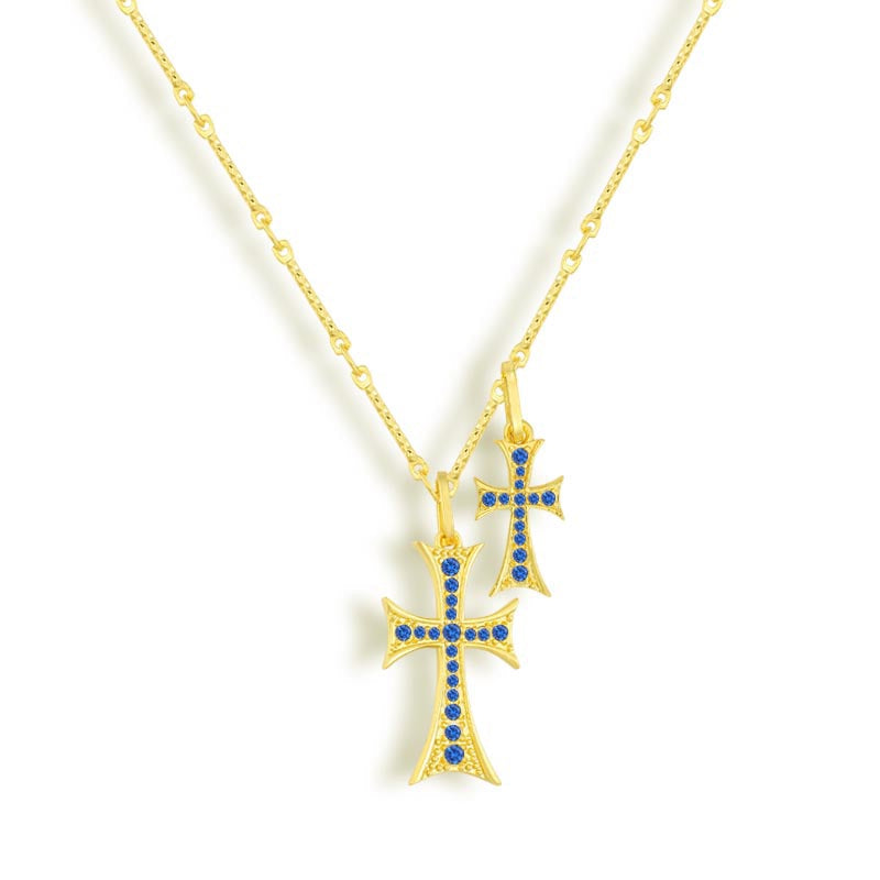Double cross with flair
