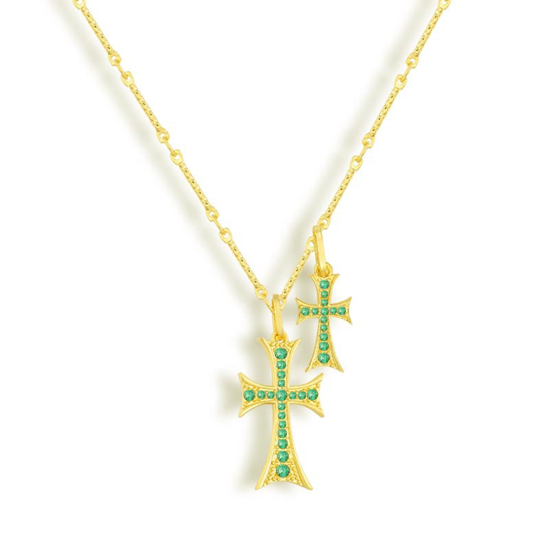 Double cross with flair