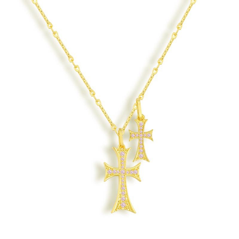 Double cross with flair